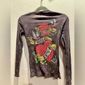 Tattoo, long sleeve thermal shirt